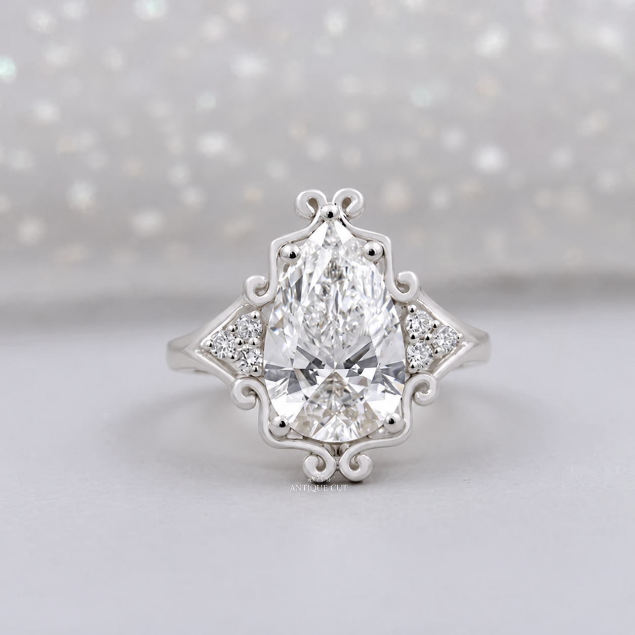 10k White Gold, 14k White Gold, 18k White Gold, Platinum