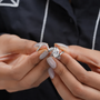 10k White Gold, 14k White Gold, 18k White Gold, Platinum