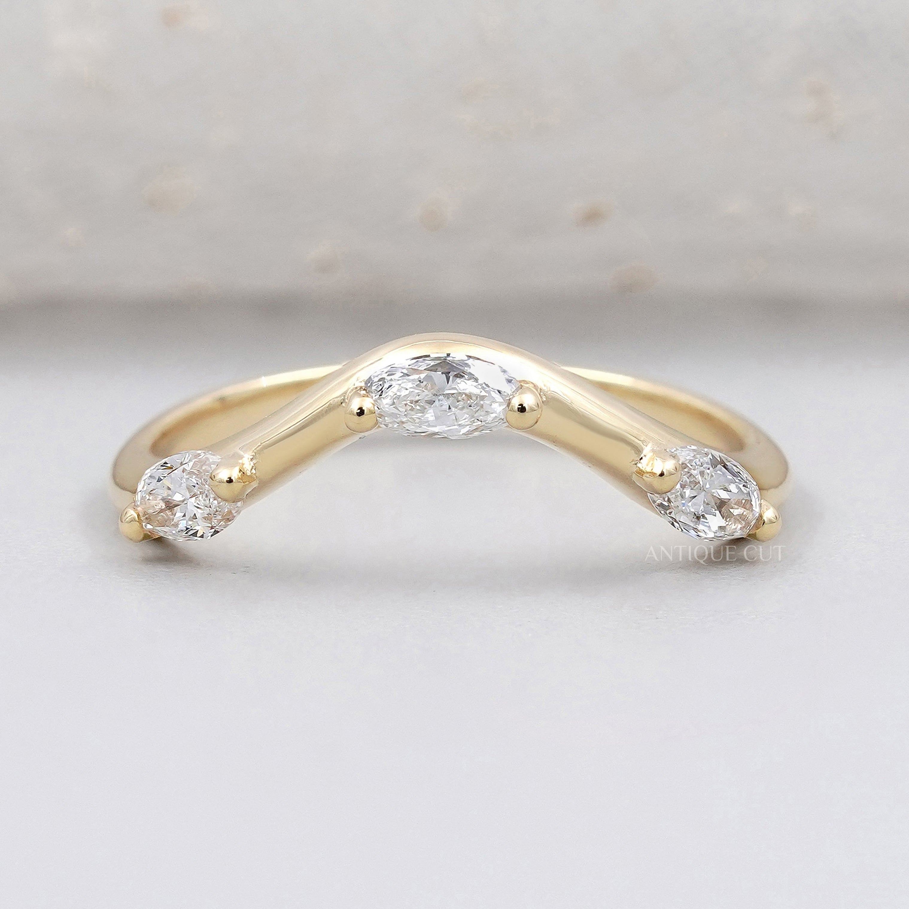 Curved Wedding Band