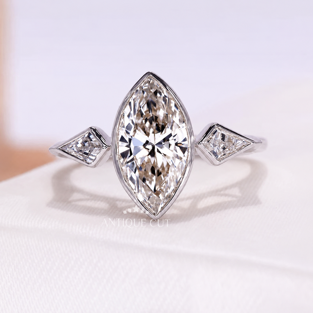 10k White Gold, 14k White Gold, 18k White Gold, Platinum