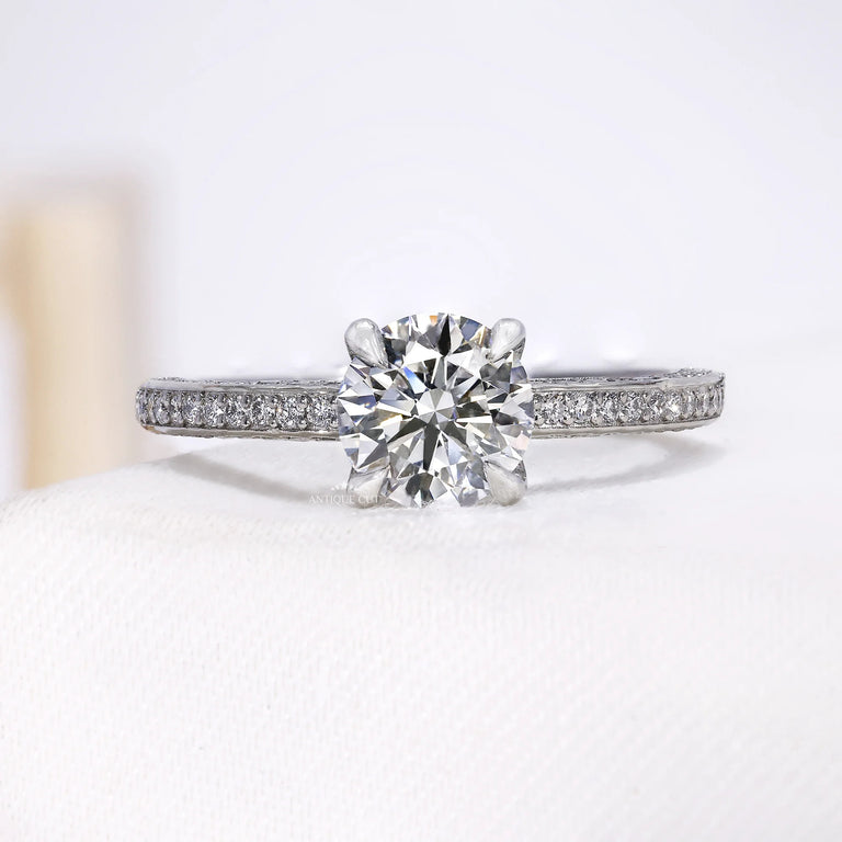 10k White Gold, 14k White Gold, 18k White Gold, Platinum