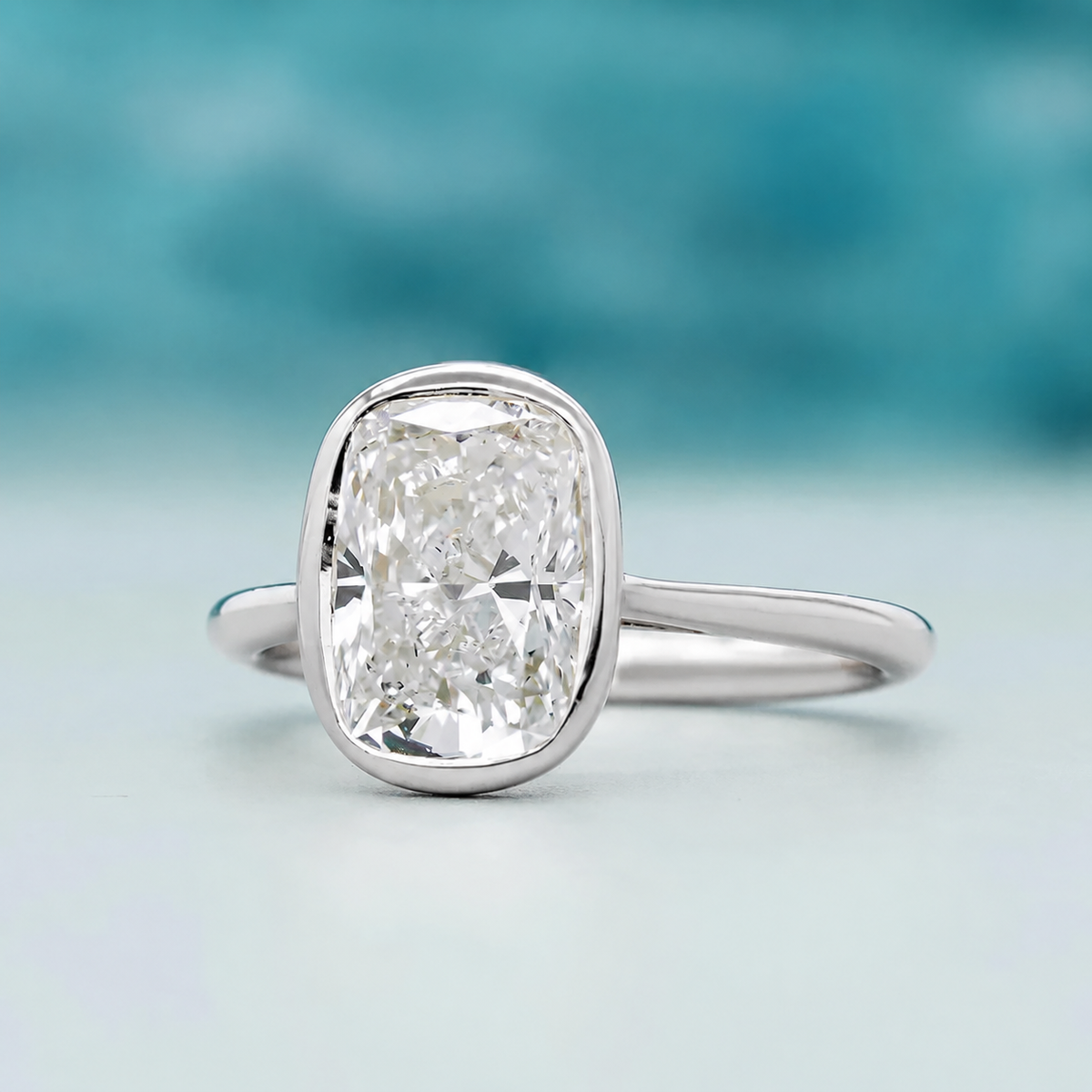 10k White Gold, 14k White Gold, 18k White Gold, Platinum, Silver