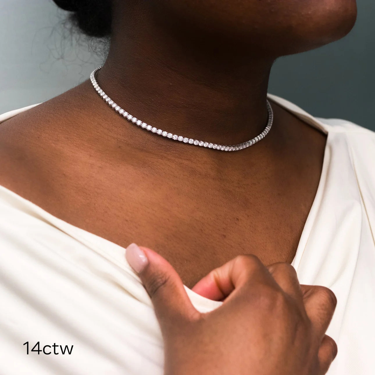 #Color_White Gold_14.0tcw