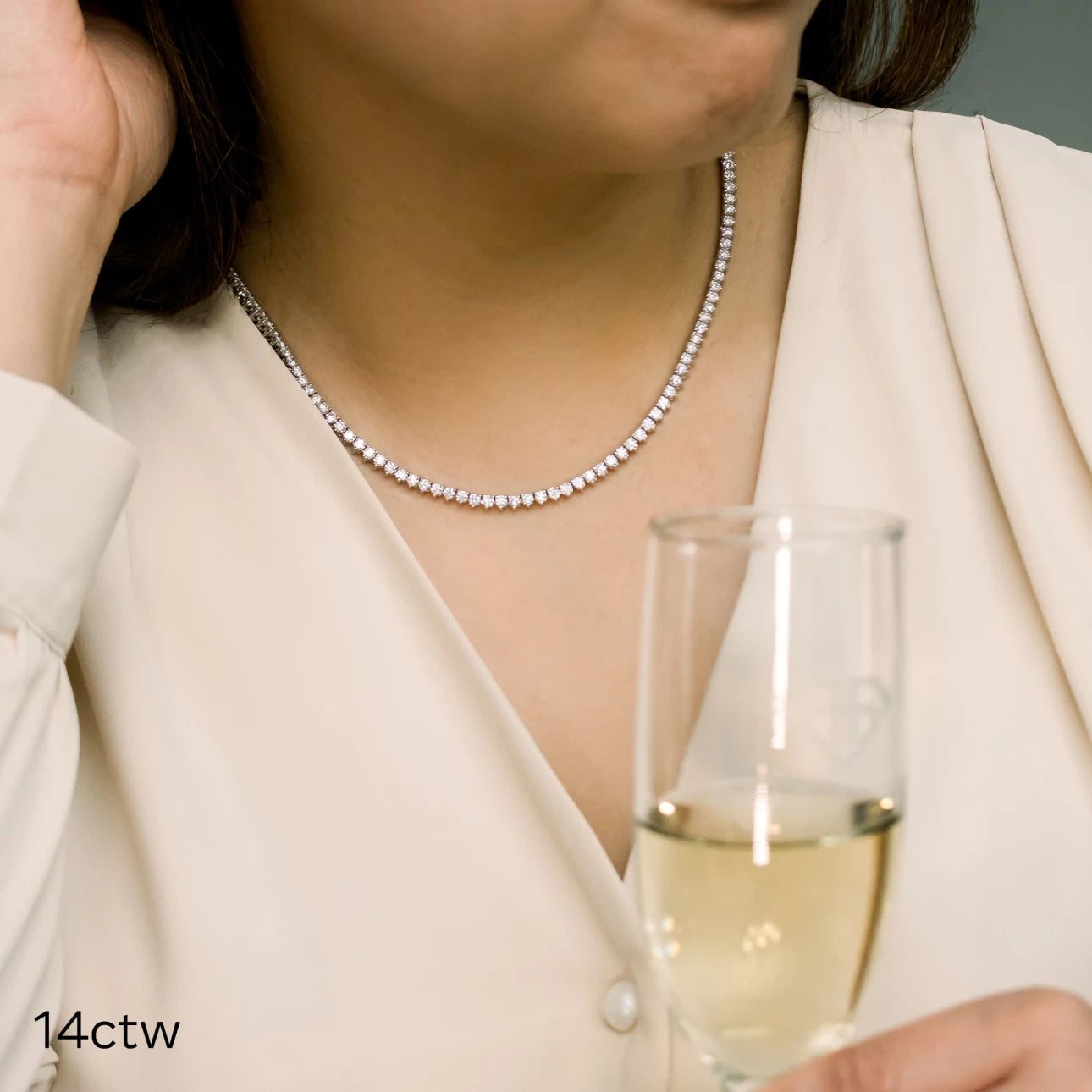 #Color_White Gold_14.0tcw