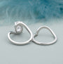 Lab grown oval bypass engagement ring with solitaire inspired design