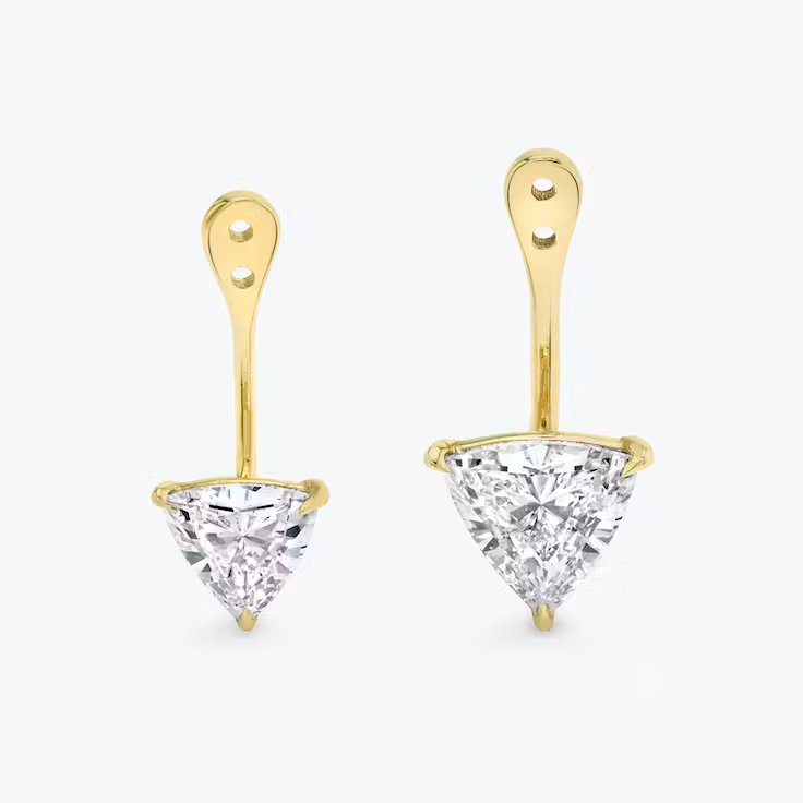 Solitaire Drop Ear Jacket