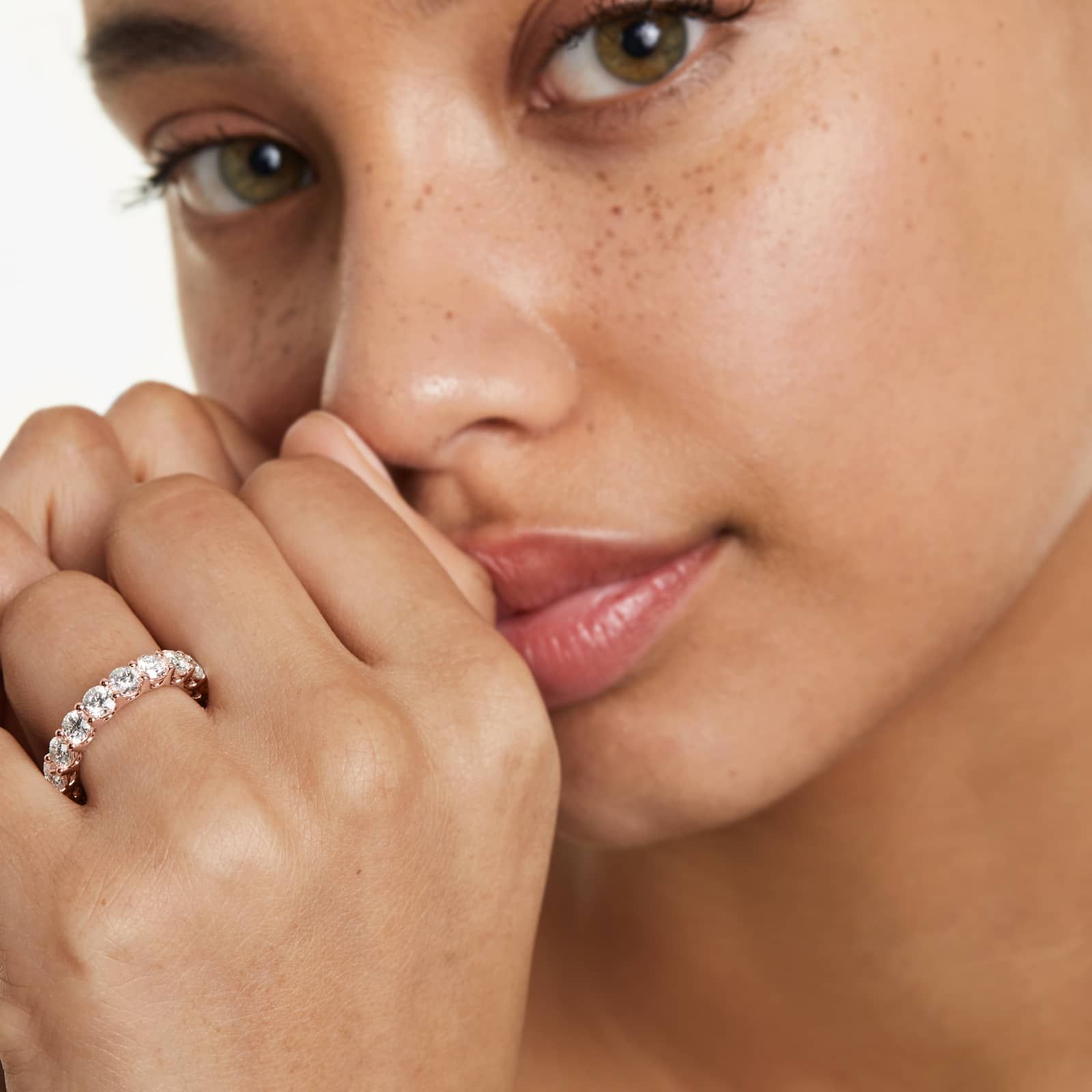 Lab Created Diamond Eternity Ring