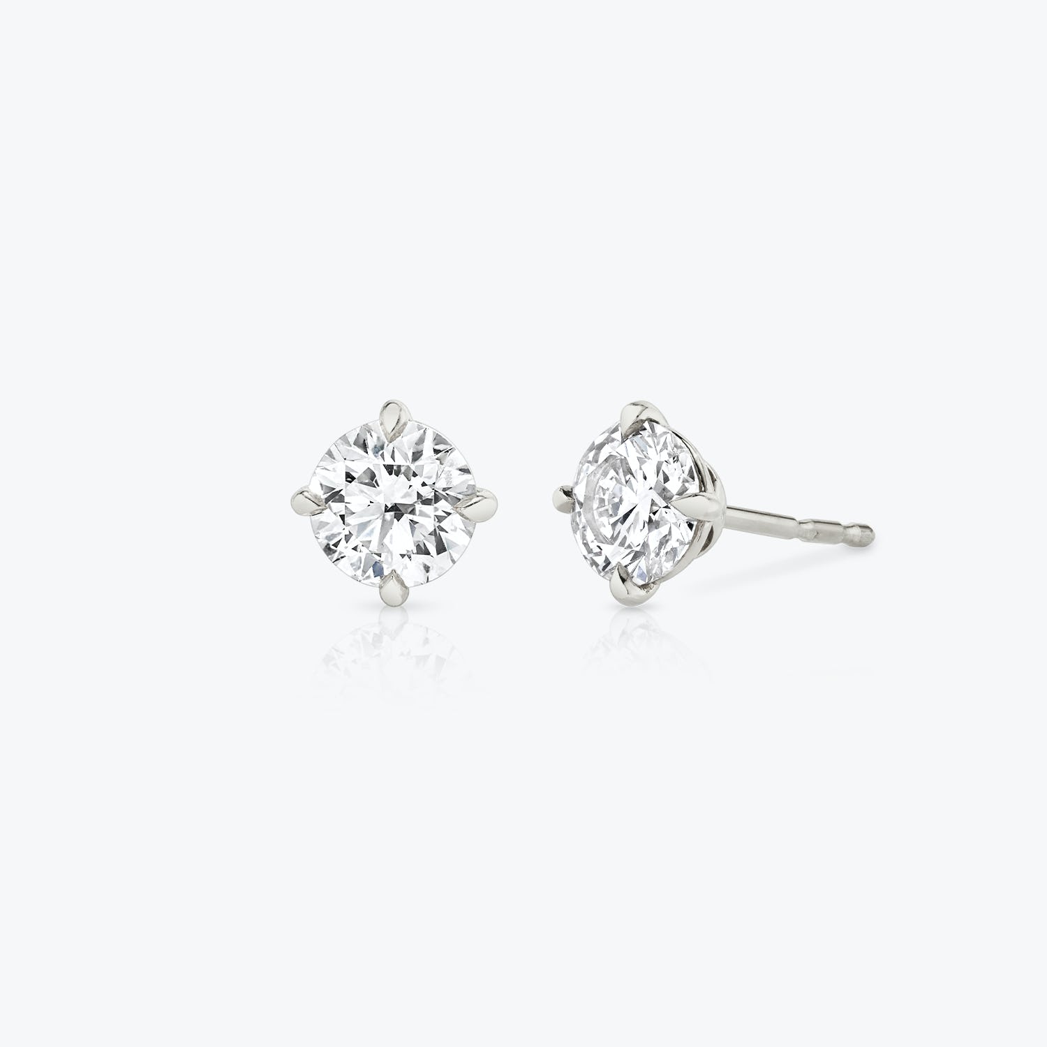 Antique Cut Solitaire Stud