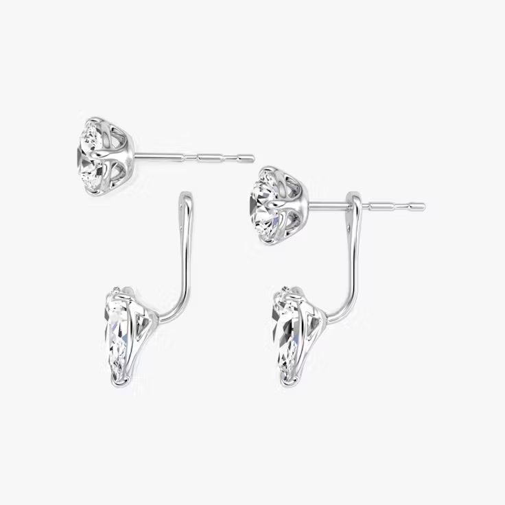 Solitaire Stud & Ear Jacket