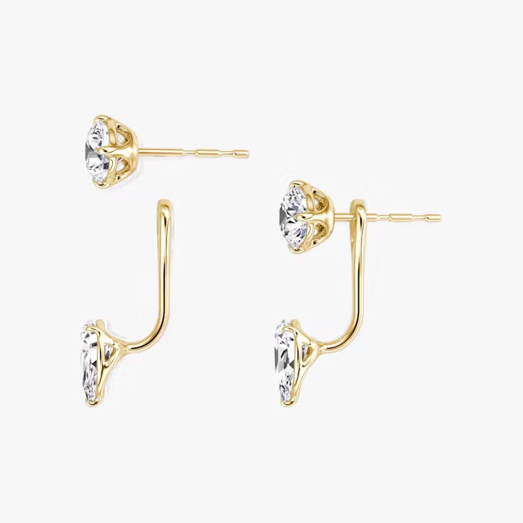 Solitaire Stud & Ear Jacket