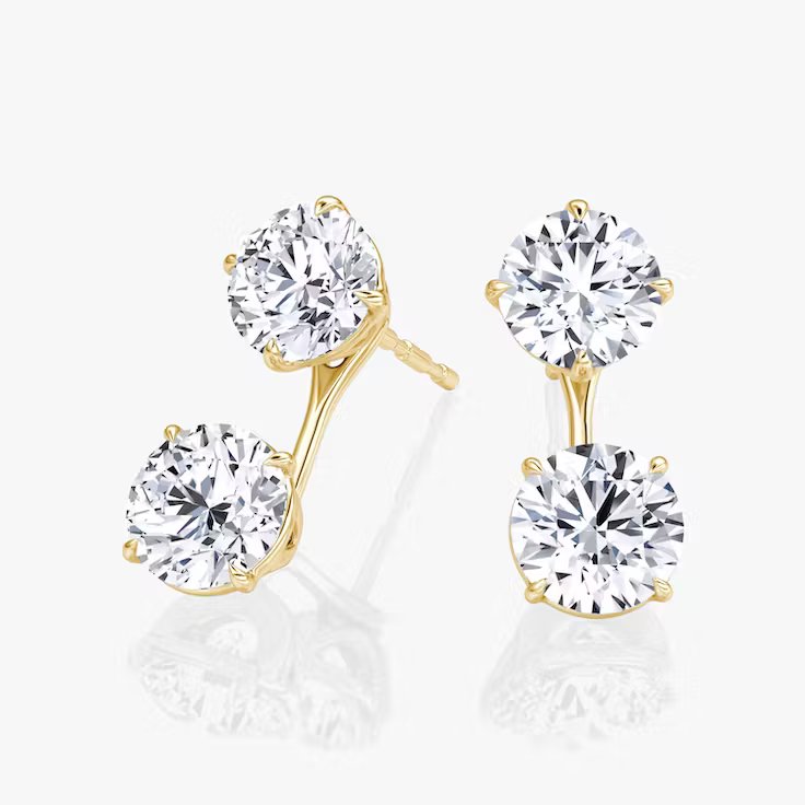 Solitaire Stud & Ear Jacket