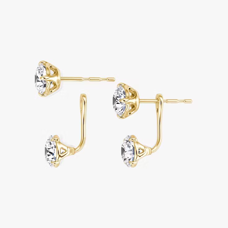 Solitaire Stud & Ear Jacket
