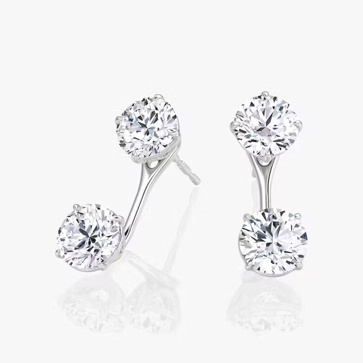 Solitaire Stud & Ear Jacket