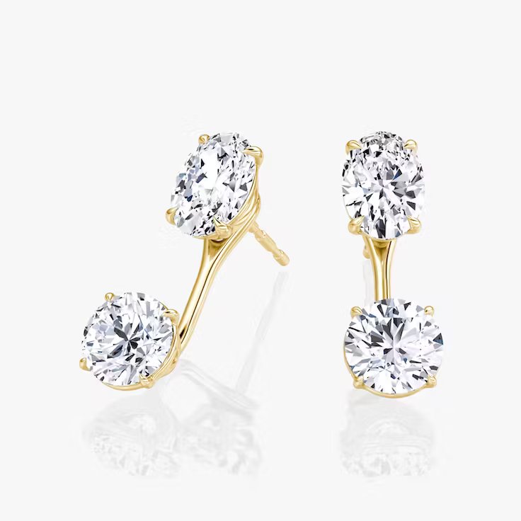 Solitaire Stud & Ear Jacket