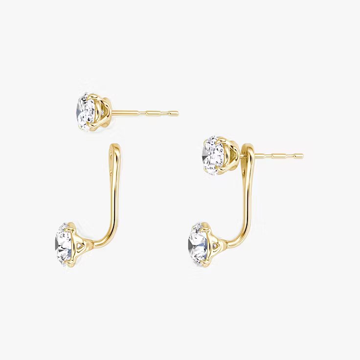 Solitaire Stud & Ear Jacket