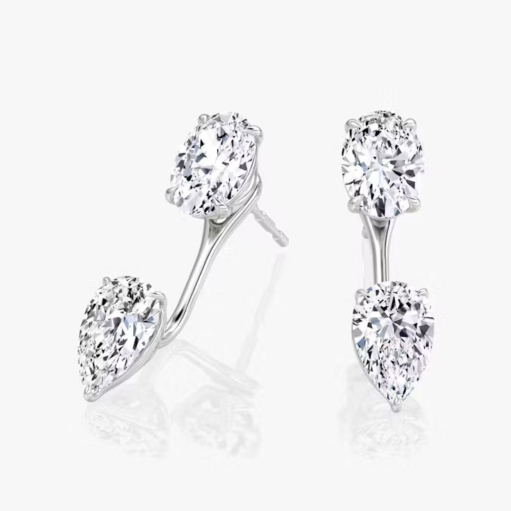 Solitaire Stud & Ear Jacket