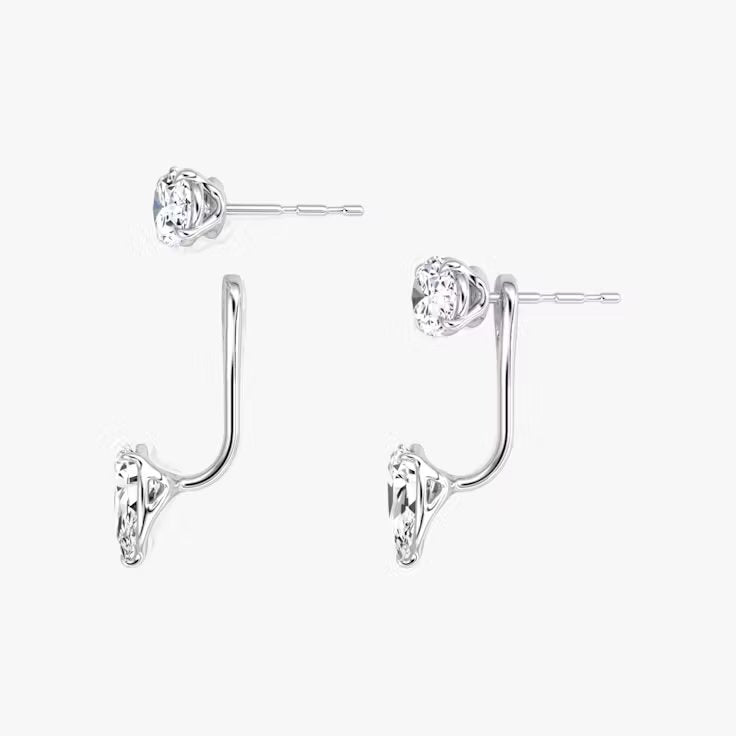 Solitaire Stud & Ear Jacket