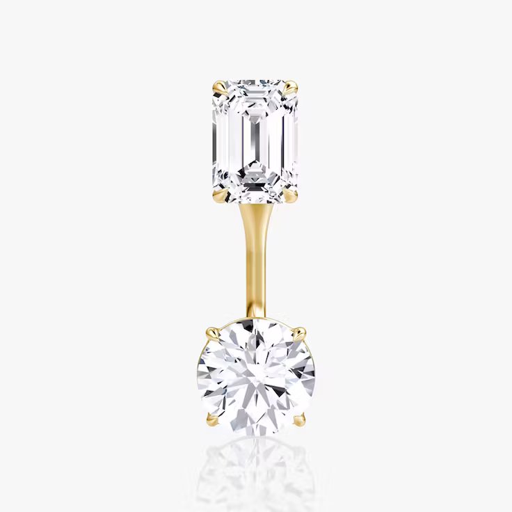 Solitaire Stud & Ear Jacket