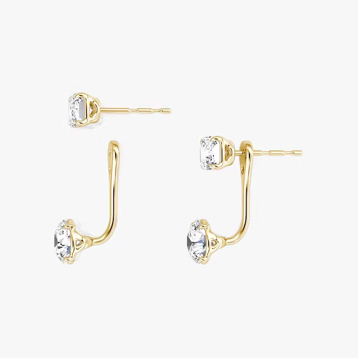Solitaire Stud & Ear Jacket