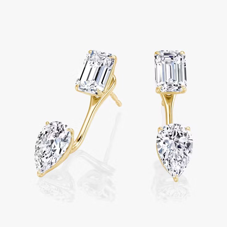 Solitaire Stud & Ear Jacket