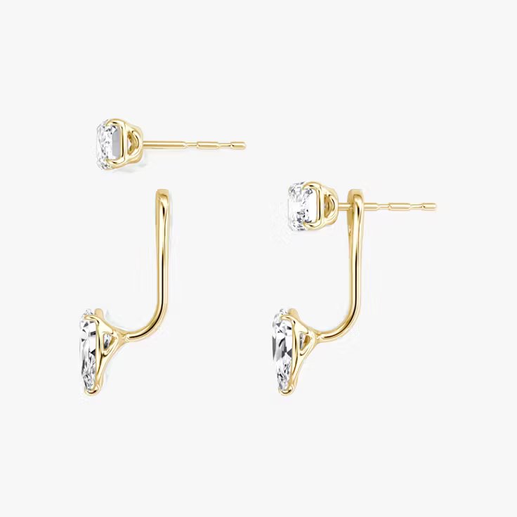 Solitaire Stud & Ear Jacket