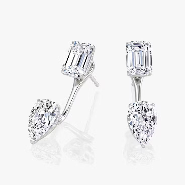 Solitaire Stud & Ear Jacket