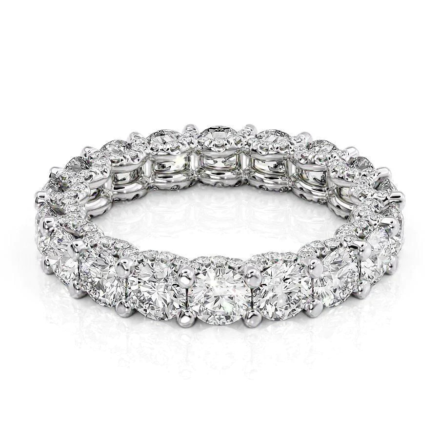 #Color_White Gold_3.8tcw