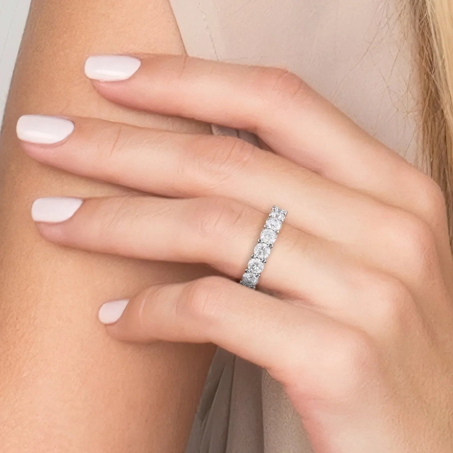 #Color_White Gold_3.8tcw