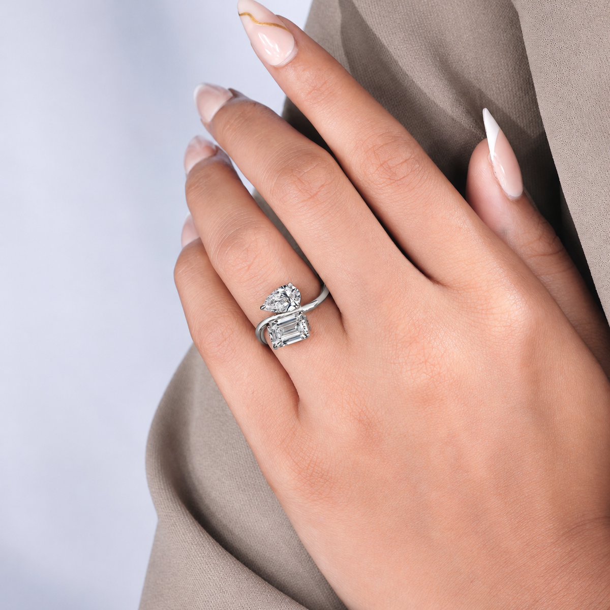 10k White Gold, 14k White Gold, 18k White Gold, Platinum