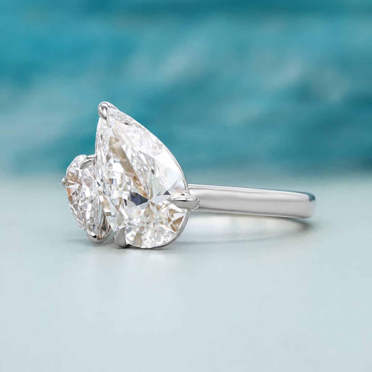 10k White Gold, 14k White Gold, 18k White Gold, Platinum