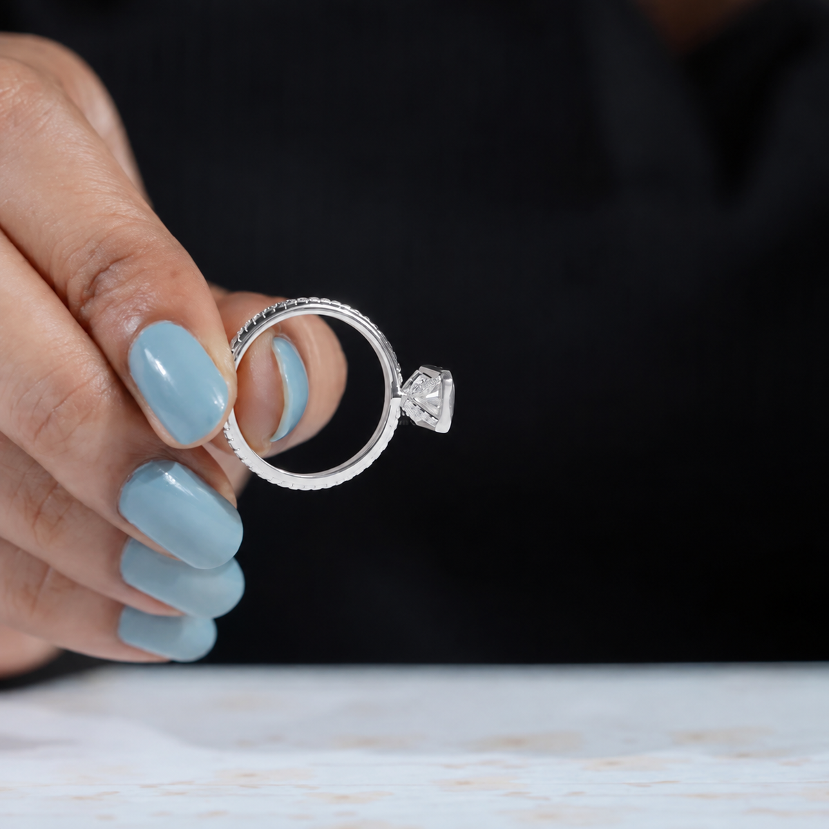 10k White Gold, 14k White Gold, 18k White Gold, Platinum