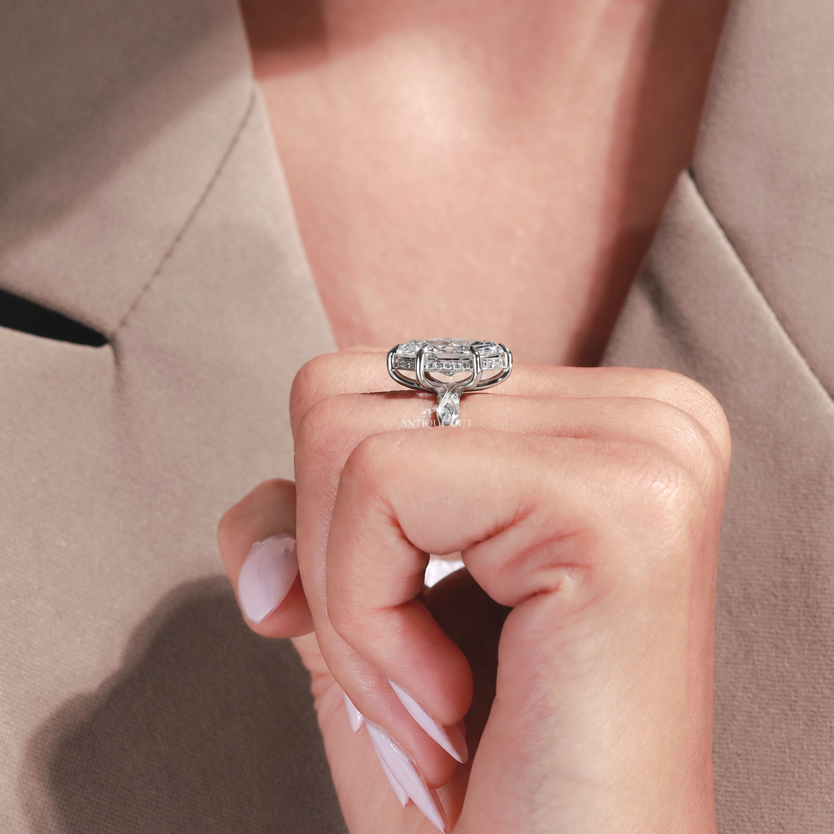 10k White Gold, 14k White Gold, 18k White Gold, Platinum