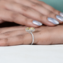 10k White Gold, 14k White Gold, 18k White Gold, Platinum