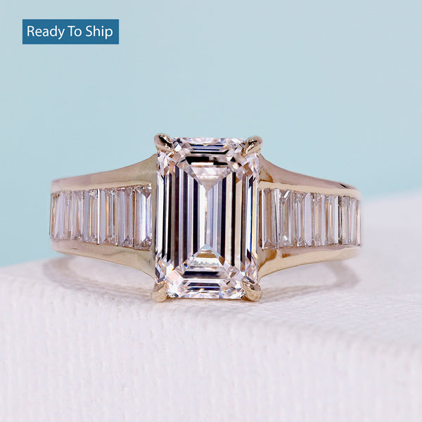 Antiquecut ready-to-ship engagement ring 2