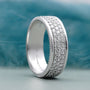 Lab grown diamond round wedding band
