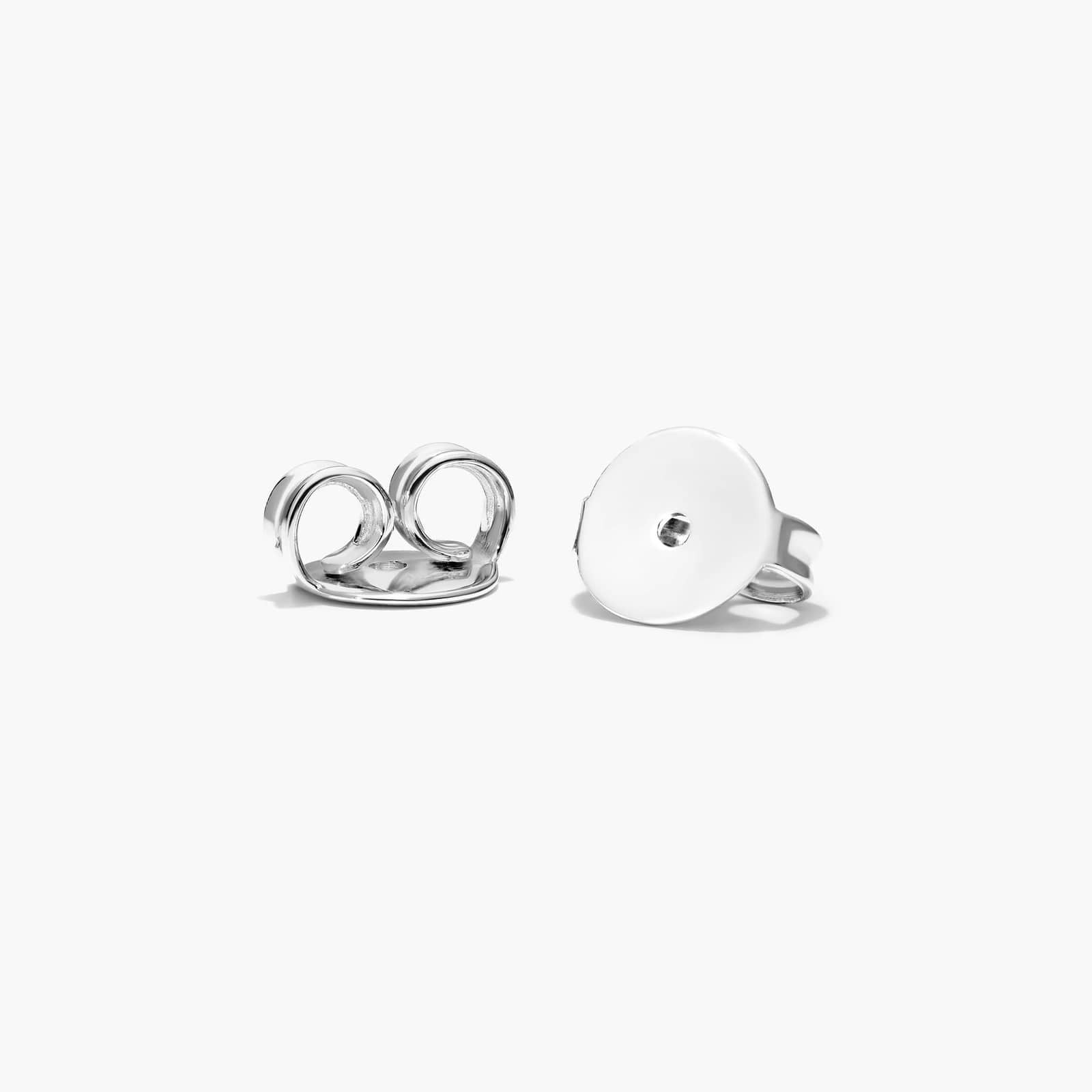 Round Lab Grown Diamond Three Prong Martini Solitaire Stud Earrings, EF Color, VS Clarity, IGI Certified