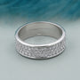 IGI certified round diamond wedding band