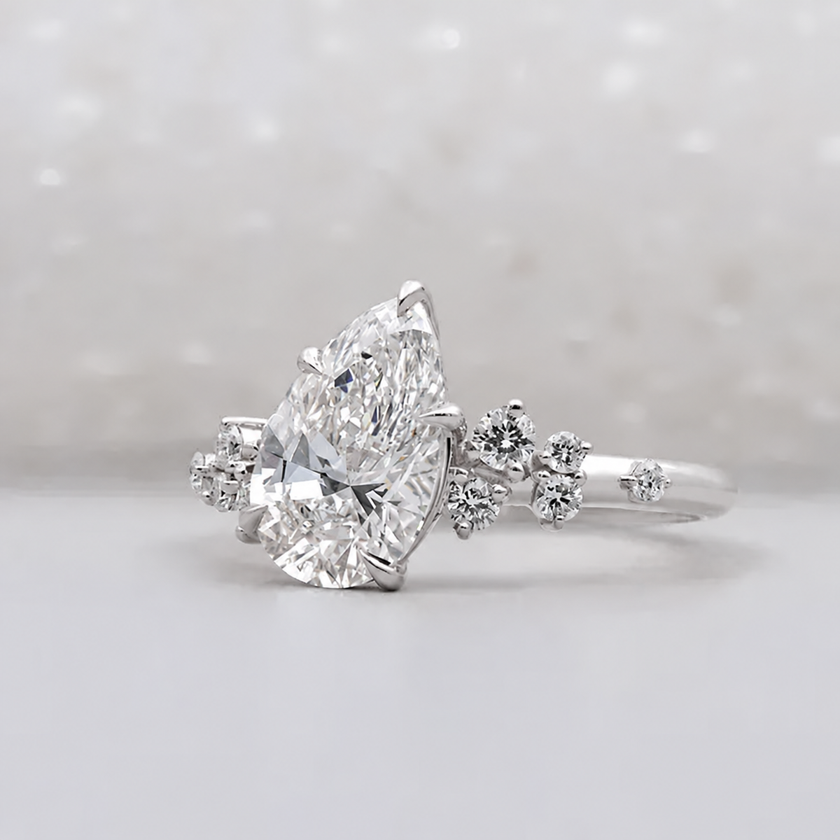10k White Gold, 14k White Gold, 18k White Gold, Platinum