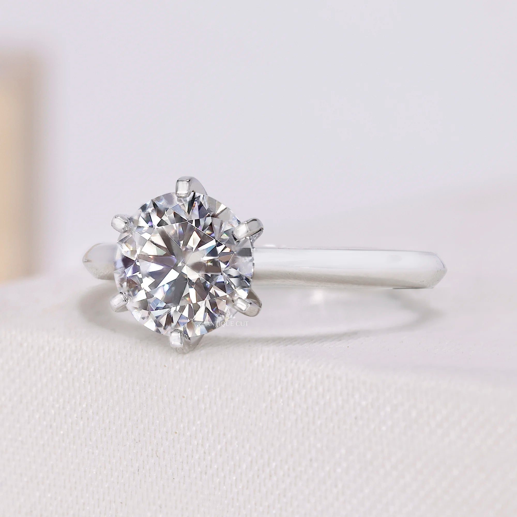 1.50 carat lab grown diamond solitaire ring