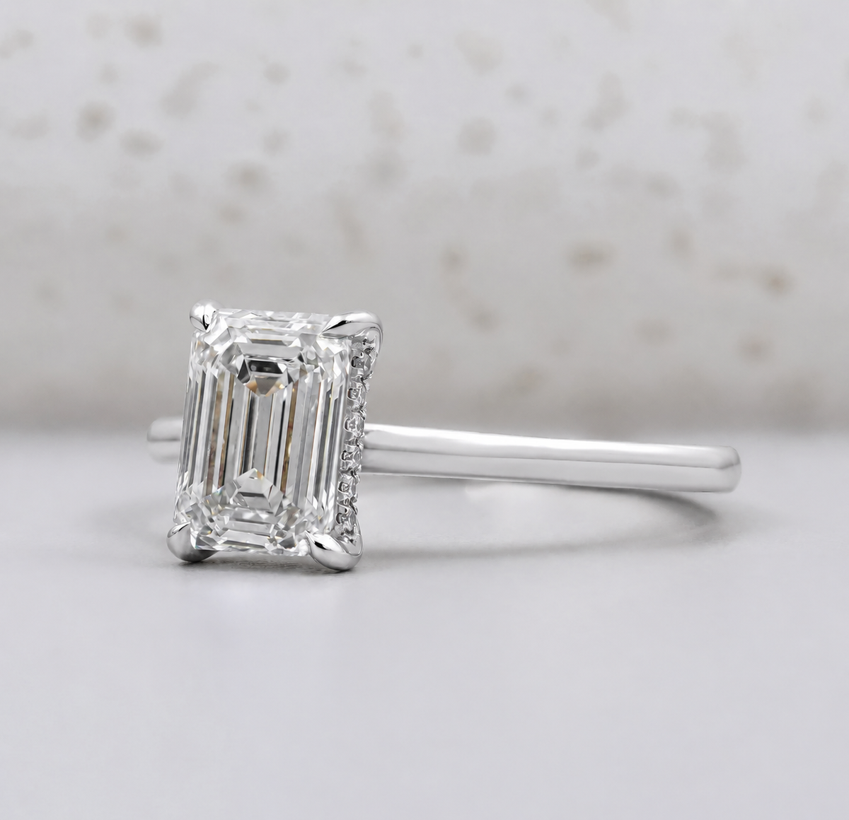 10k White Gold, 14k White Gold, 18k White Gold, Platinum
