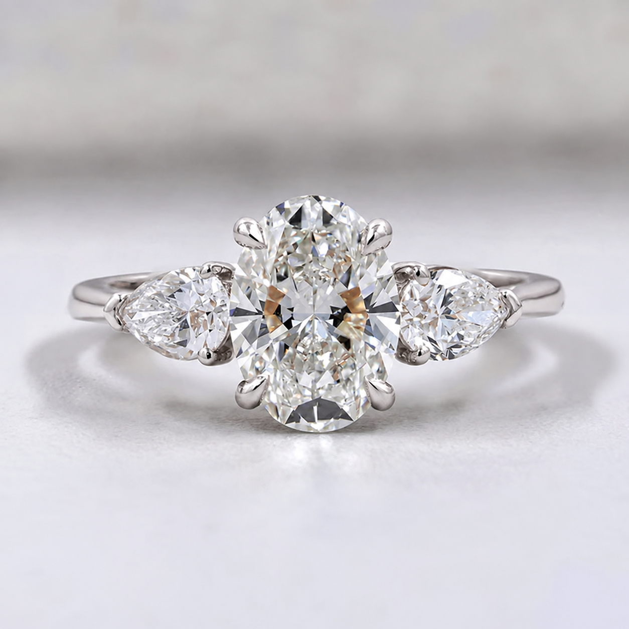 10k White Gold, 14k White Gold, 18k White Gold, Platinum