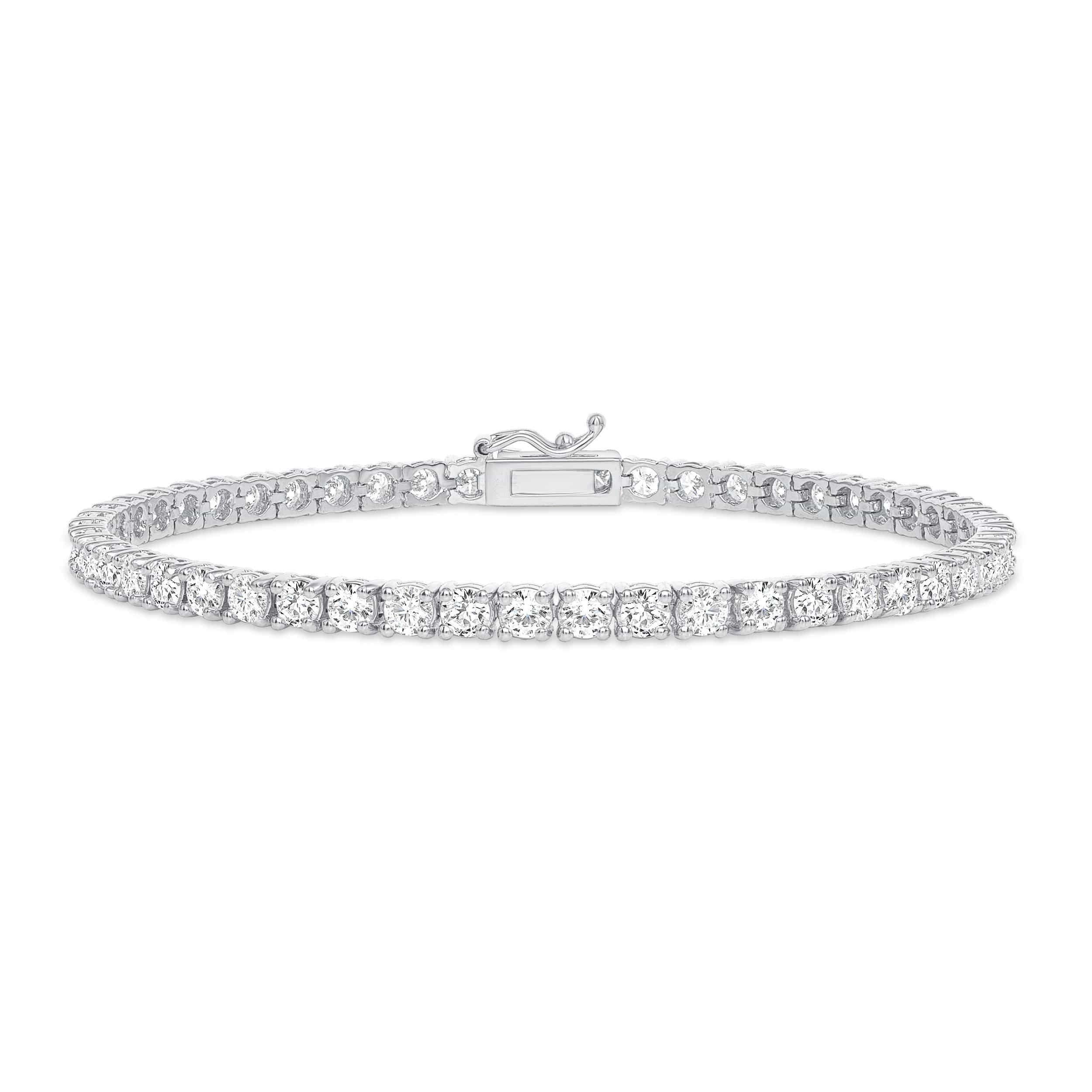Lab Grown Diamond Tennis Bracelet