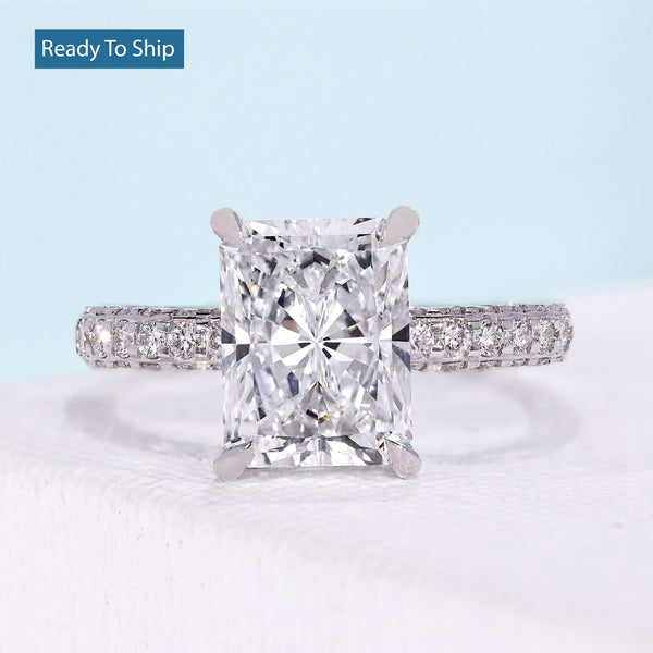 Antiquecut ready-to-ship engagement ring 6