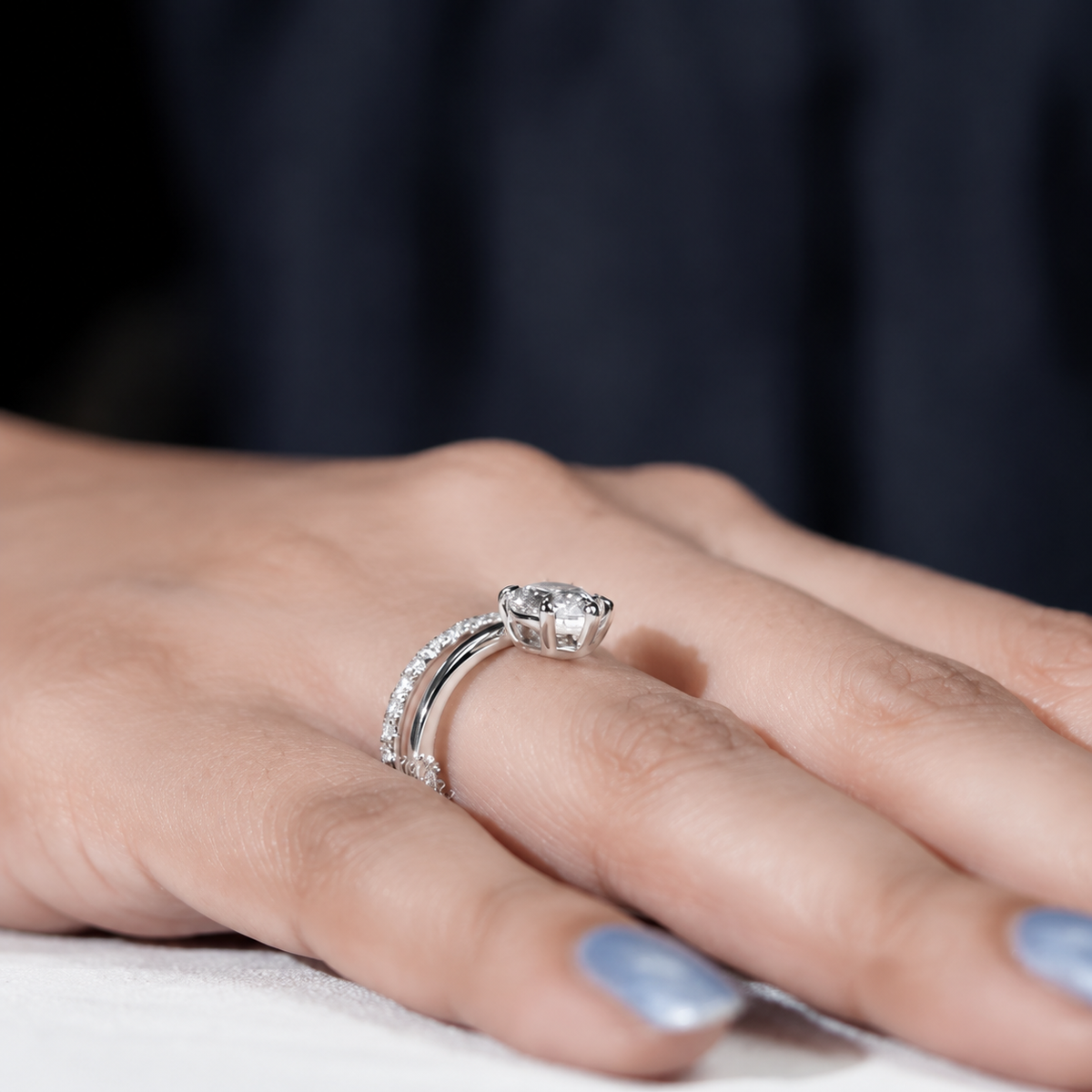10k White Gold, 14k White Gold, 18k White Gold, Platinum