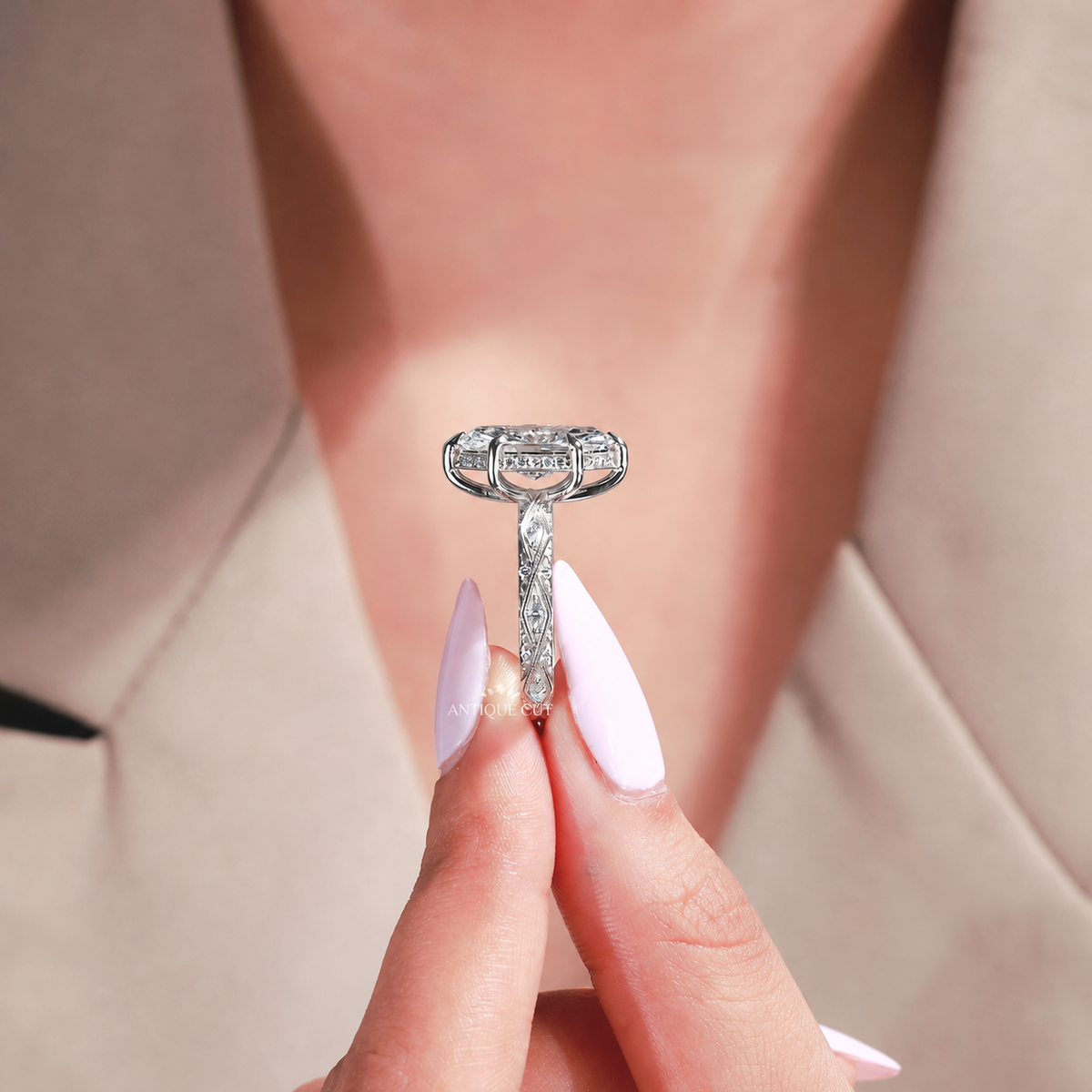 10k White Gold, 14k White Gold, 18k White Gold, Platinum
