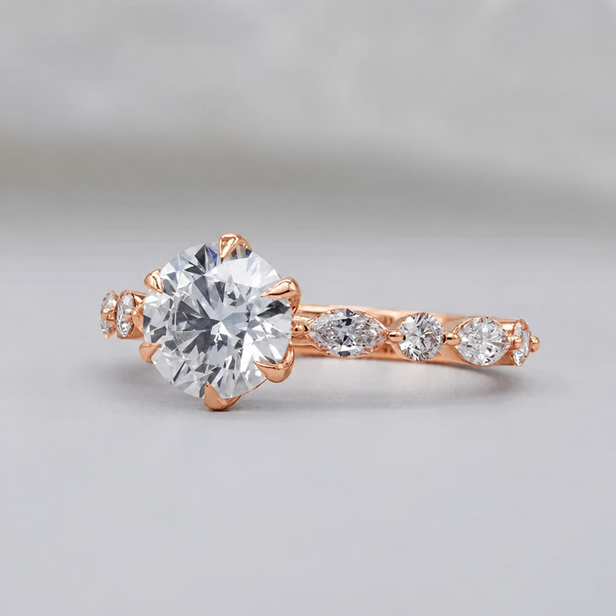 10k Rose Gold, 14k Rose Gold, 18k Rose Gold