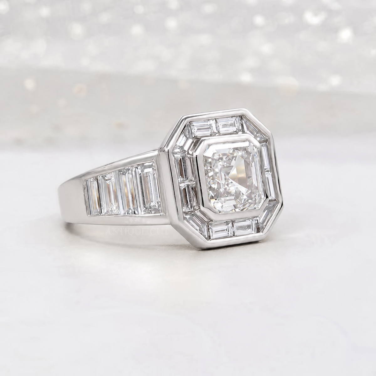 10k White Gold, 14k White Gold, 18k White Gold, Platinum