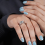 10k White Gold, 14k White Gold, 18k White Gold, Platinum