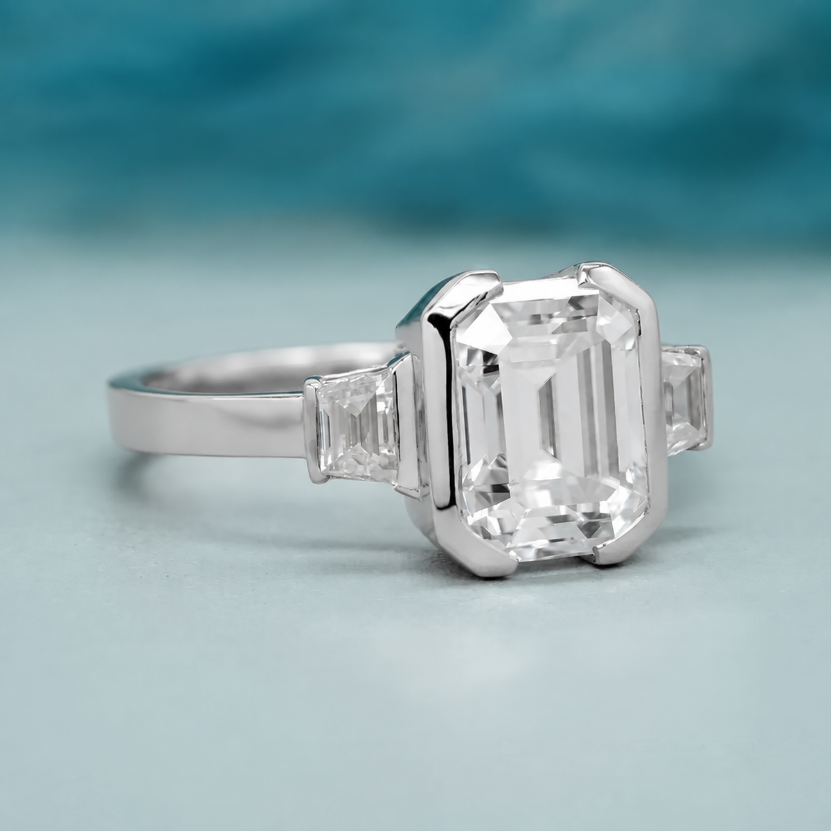 10k White Gold, 14k White Gold, 18k White Gold, Platinum