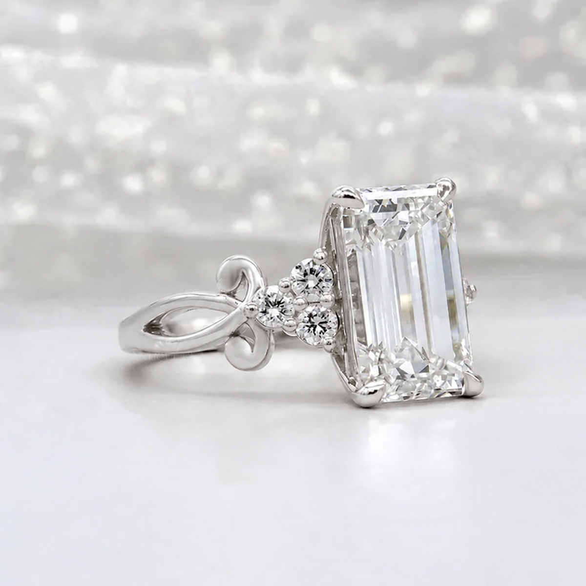 10k White Gold, 14k White Gold, 18k White Gold, Platinum